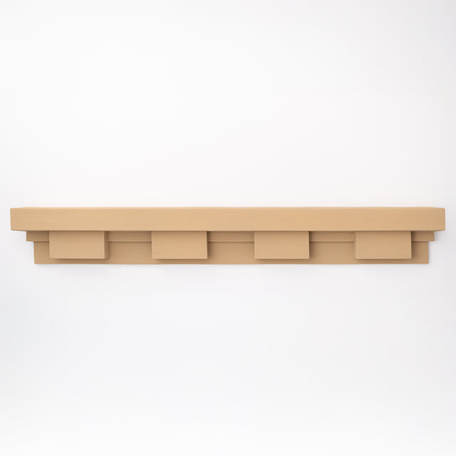 4 Block Craftsman Dentil Shelf