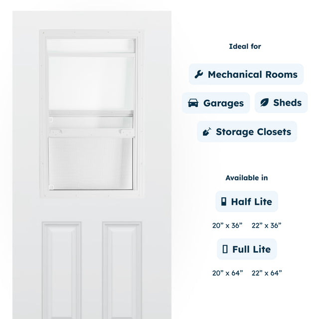 Low Emissivity Vent Lite