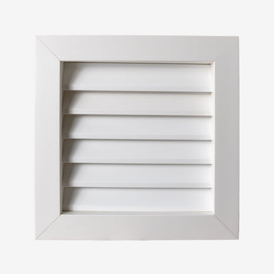 PVC Louver Insert with Screen