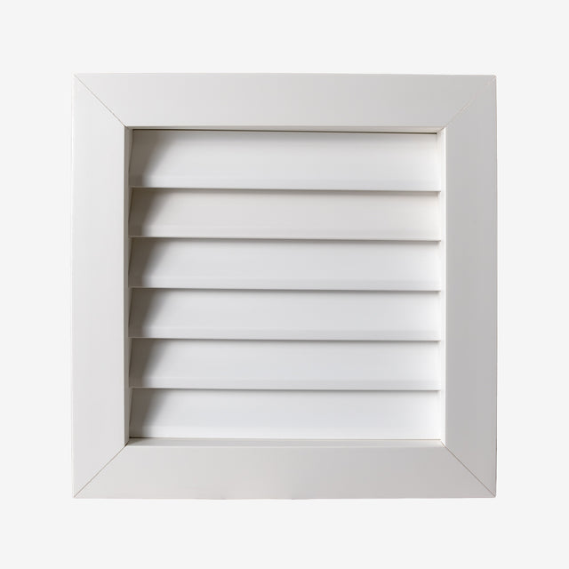 PVC Louver Insert with Screen